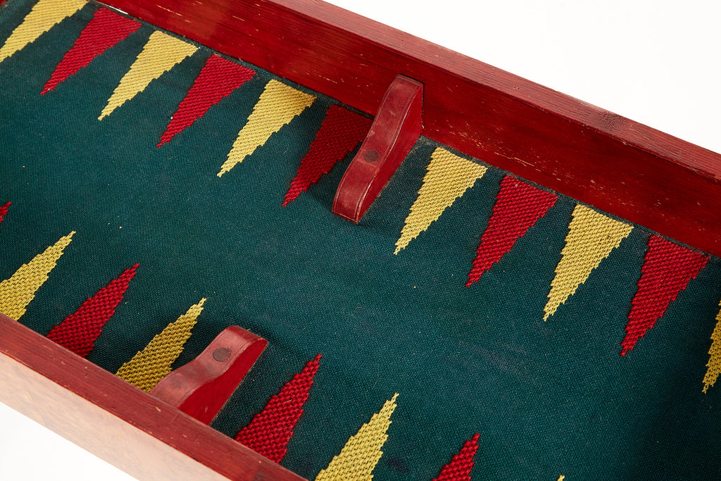 Einzigartiger Backgammon-Spieltisch, Birke um 1830