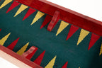 Einzigartiger Backgammon-Spieltisch, Birke um 1830