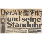 Standuhr von Friedrich dem Großen