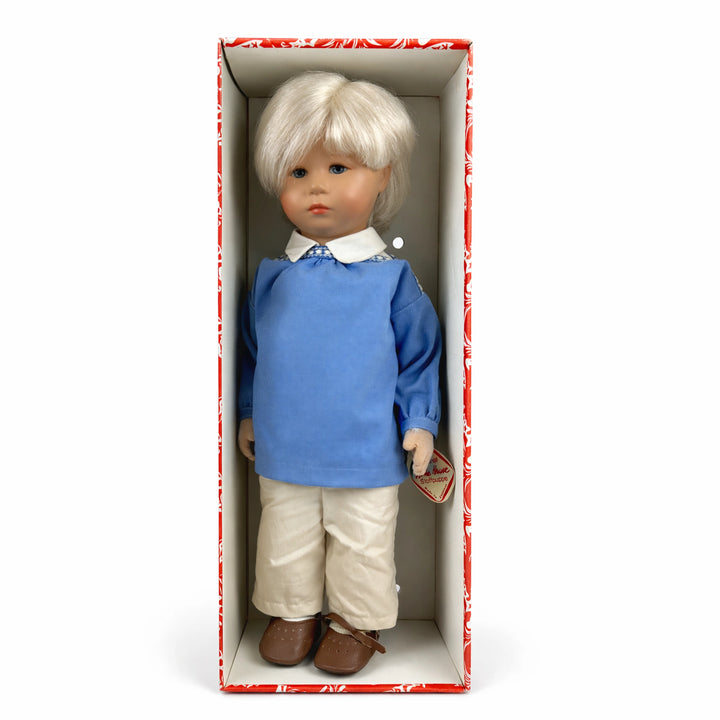 Käthe Kruse Puppe „Jörgel“ – liebevoll gestaltetes Sammlerstück (50 cm)