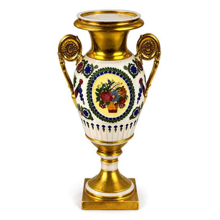 Porzellan-Amphoren-Vase · 50 cm