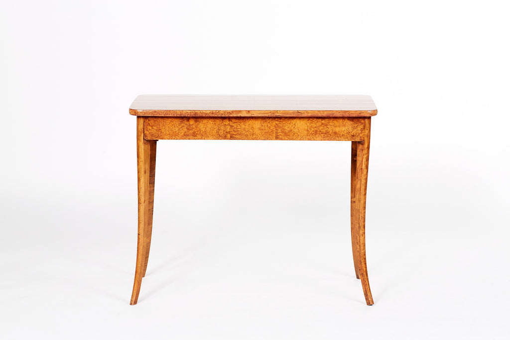 Einzigartiger Backgammon-Spieltisch, Birke um 1830